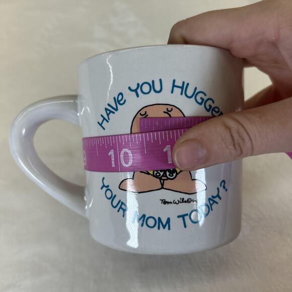 Vintage Ziggy Have You Hugged Your Mom Today Coffee Mug Benefits Charity - Picture 7 of 9